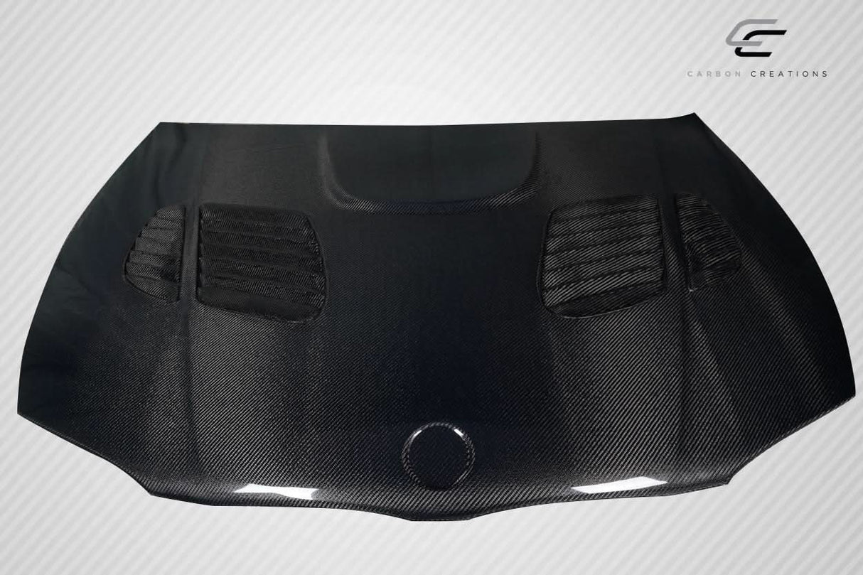 2008-2013 BMW 1 Series GTR Style Hood - Carbon Fiber