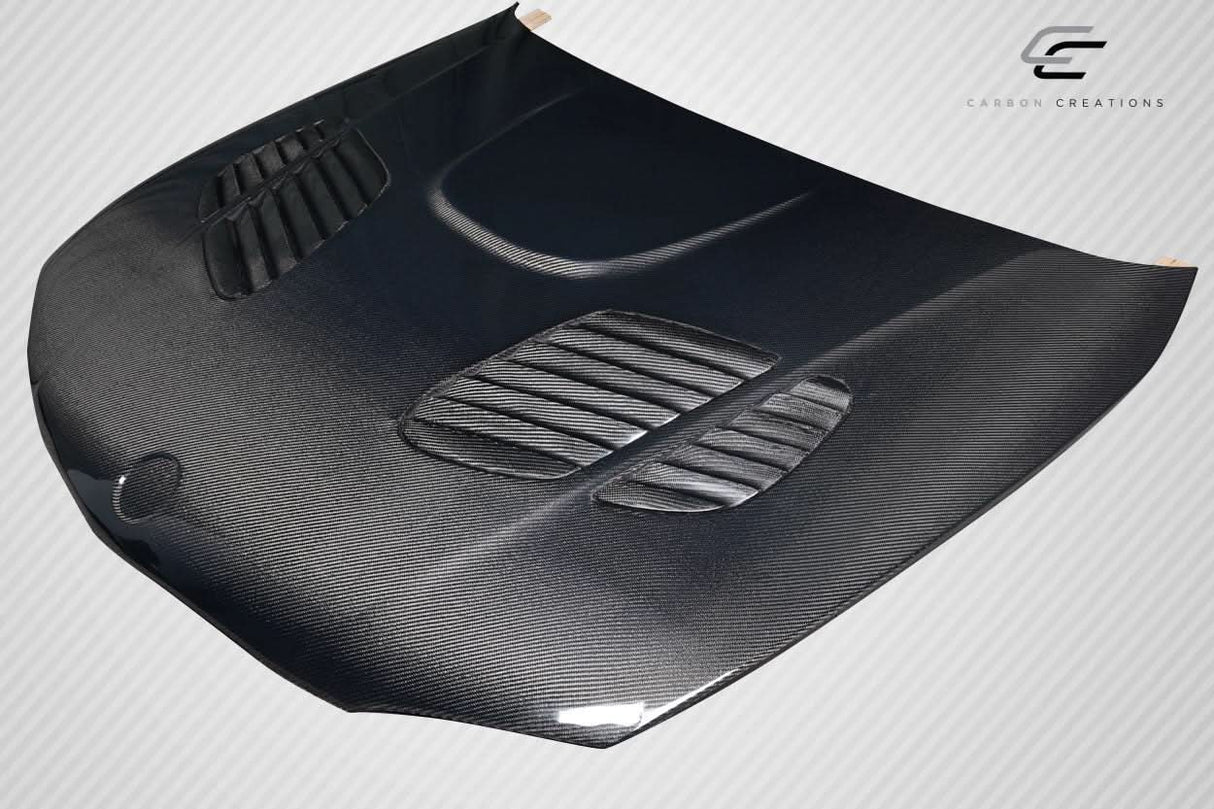 2008-2013 BMW 1 Series GTR Style Hood - Carbon Fiber