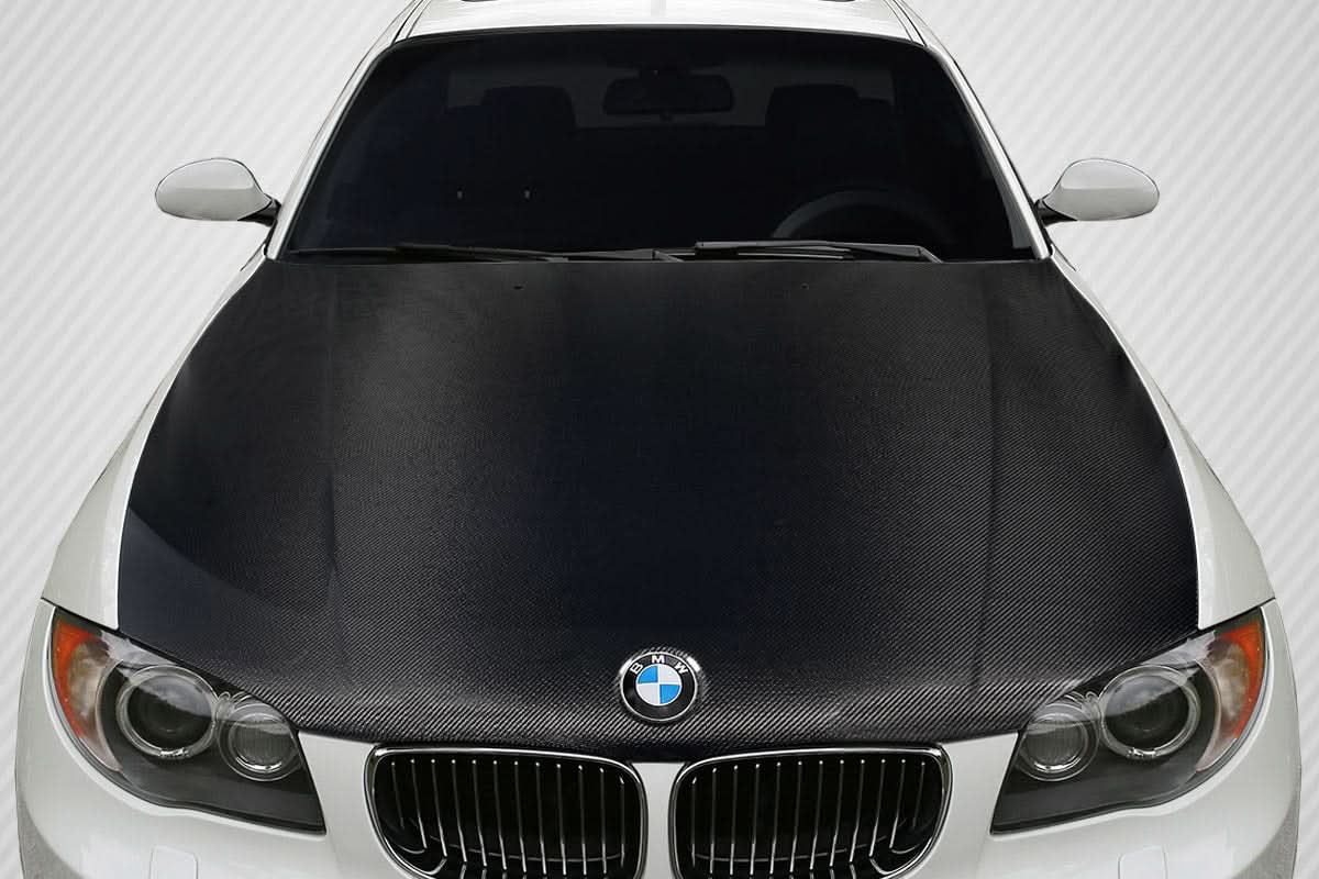 2008-2013 BMW 1 Series M Coupe OEM Look Hood - Carbon Fiber
