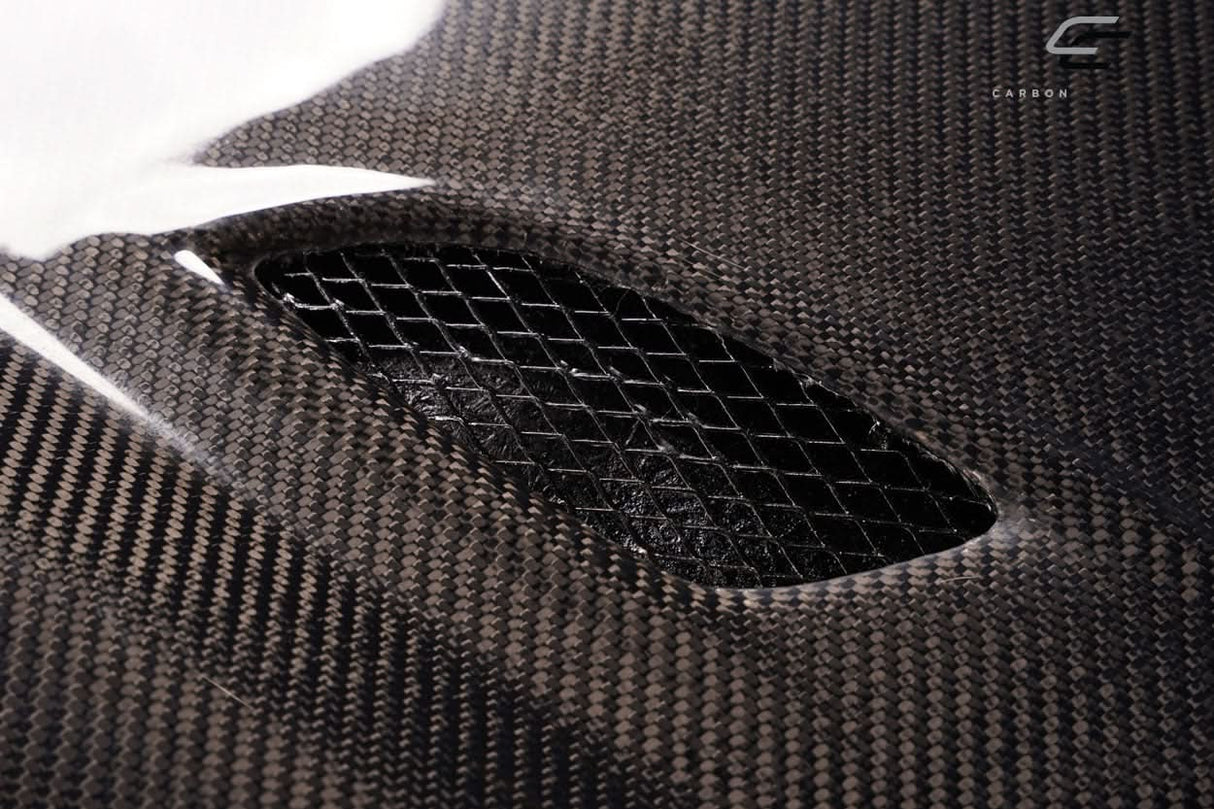 2009-2011 BMW 3 Series E90 M3 Look Hood - Carbon Fiber
