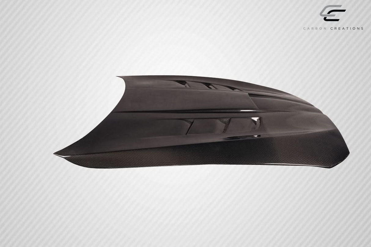 2011-2016 BMW 5 Series F10 Power Dynamics Style Hood - Carbon Fiber