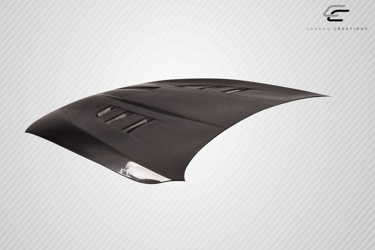 2011-2016 BMW 5 Series F10 Power Dynamics Style Hood - Carbon Fiber
