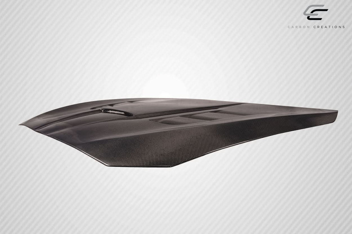2011-2016 BMW 5 Series F10 Power Dynamics Style Hood - Carbon Fiber