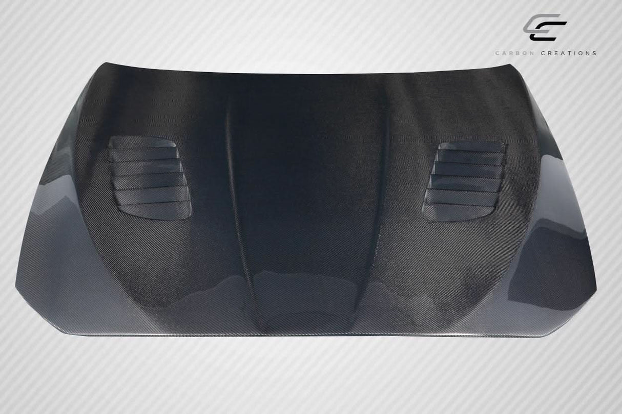 2011-2016 BMW 5 Series F10 Fusion Style Hood - Carbon Fiber