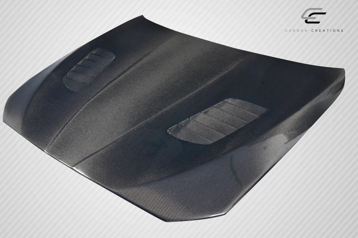 2011-2016 BMW 5 Series F10 Fusion Style Hood - Carbon Fiber
