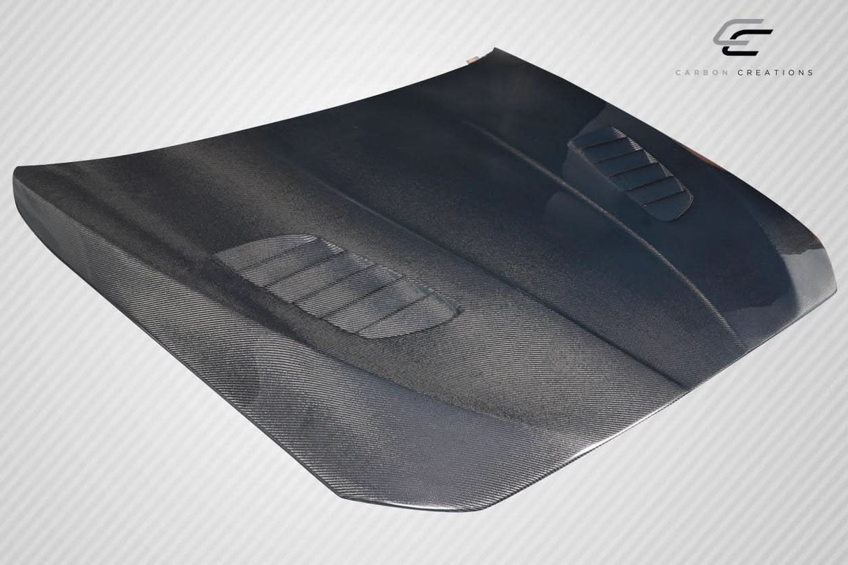 2011-2016 BMW 5 Series F10 Fusion Style Hood - Carbon Fiber