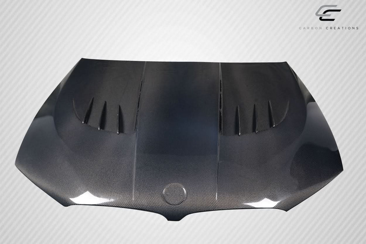2017-2022 BMW 5 Series Power Dynamics Style Hood - Carbon Fiber