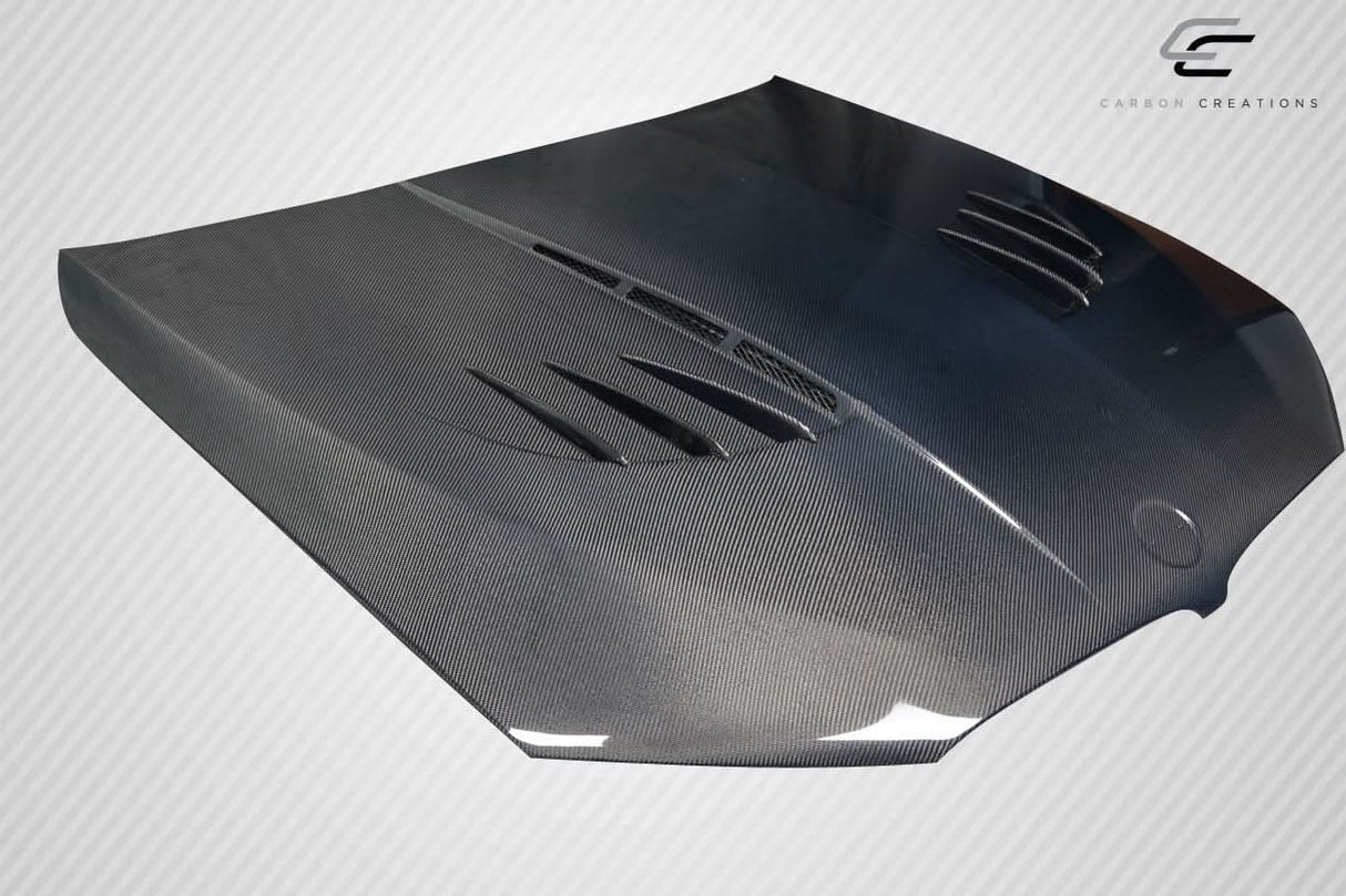 2017-2022 BMW 5 Series Power Dynamics Style Hood - Carbon Fiber