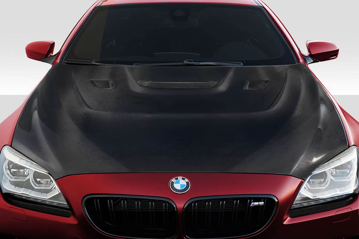 2011-2019 BMW 6 Series Power Dynamics Style Hood - Carbon Fiber
