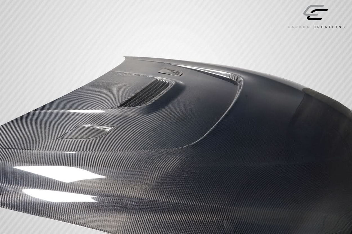 2011-2019 BMW 6 Series Power Dynamics Style Hood - Carbon Fiber