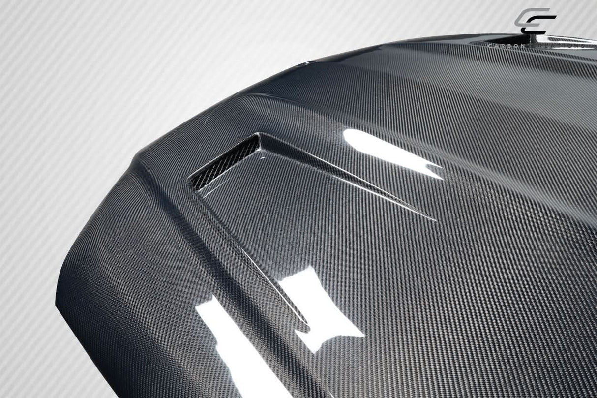 2008-2011 Mercedes C Class AMGT Style Hood - Carbon Fiber