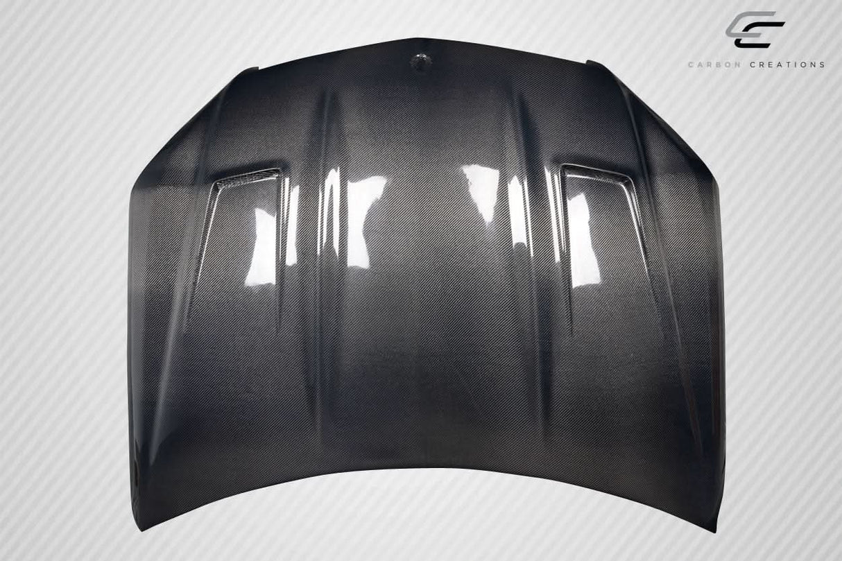 2008-2011 Mercedes C Class AMGT Style Hood - Carbon Fiber