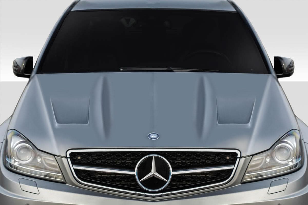 2012-2014 Mercedes C Class Carlton Style Hood - FRP