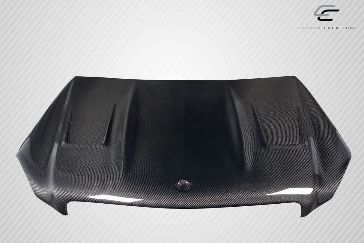 2012-2014 Mercedes C Class W204 Carlton Style Hood - Carbon Fiber