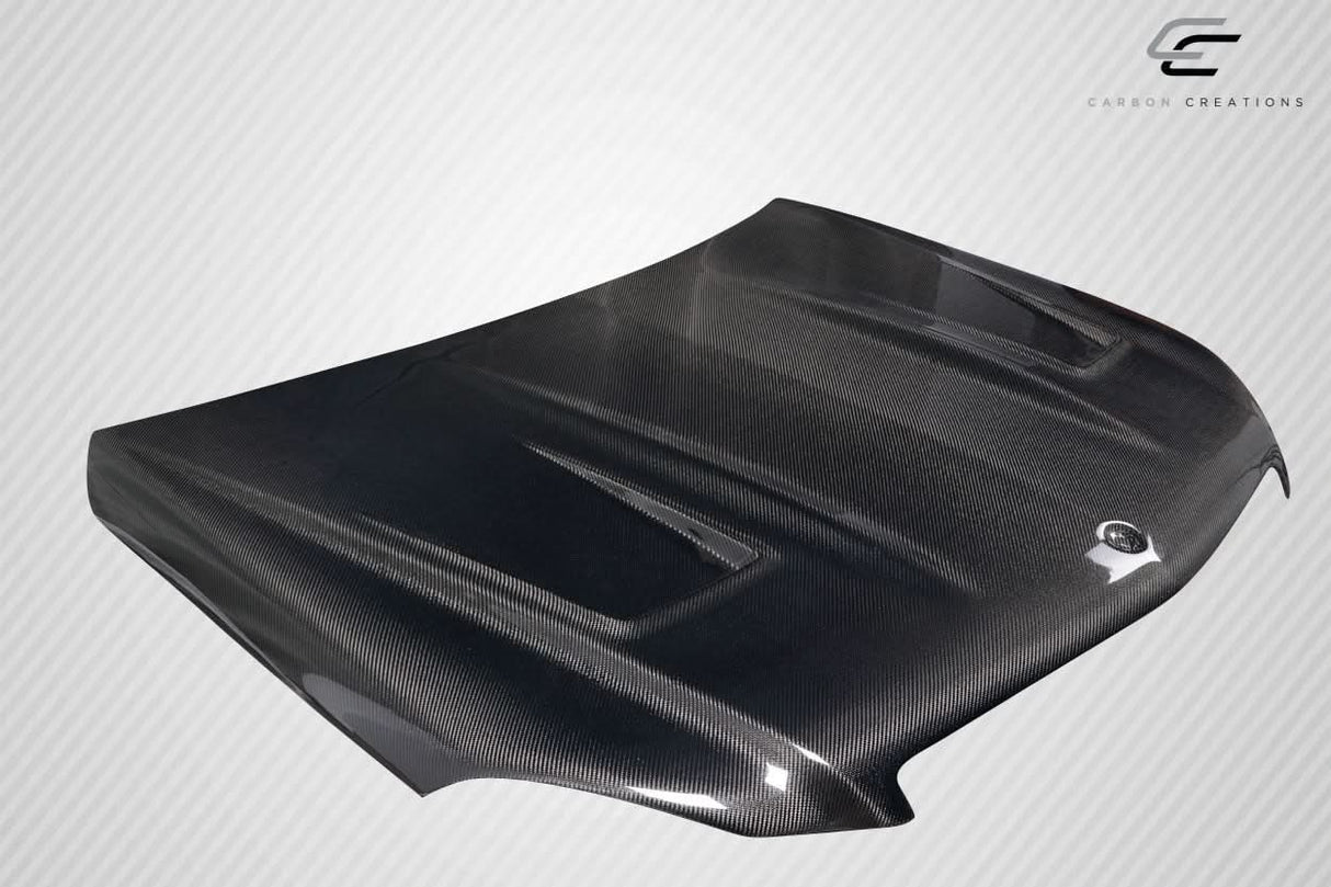2012-2014 Mercedes C Class W204 Carlton Style Hood - Carbon Fiber