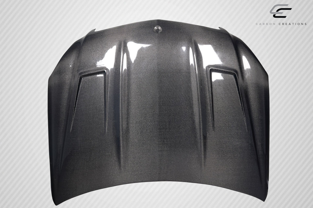 2012-2014 Mercedes C Class W204 Carbon Creations Carlton Hood - 1 Piece