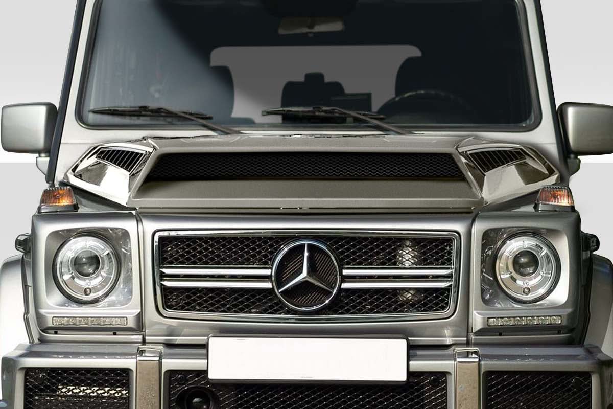 2000-2018 Mercedes G Class Behemoth Style Hood - FRP