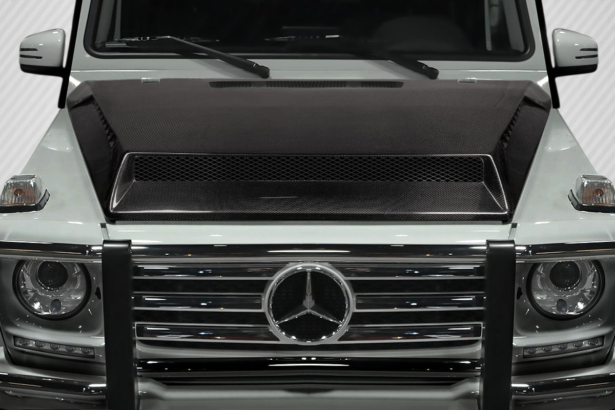 2000-2018 Mercedes G Class W463 Carbon Creations Behemoth Hood - 1 Piece