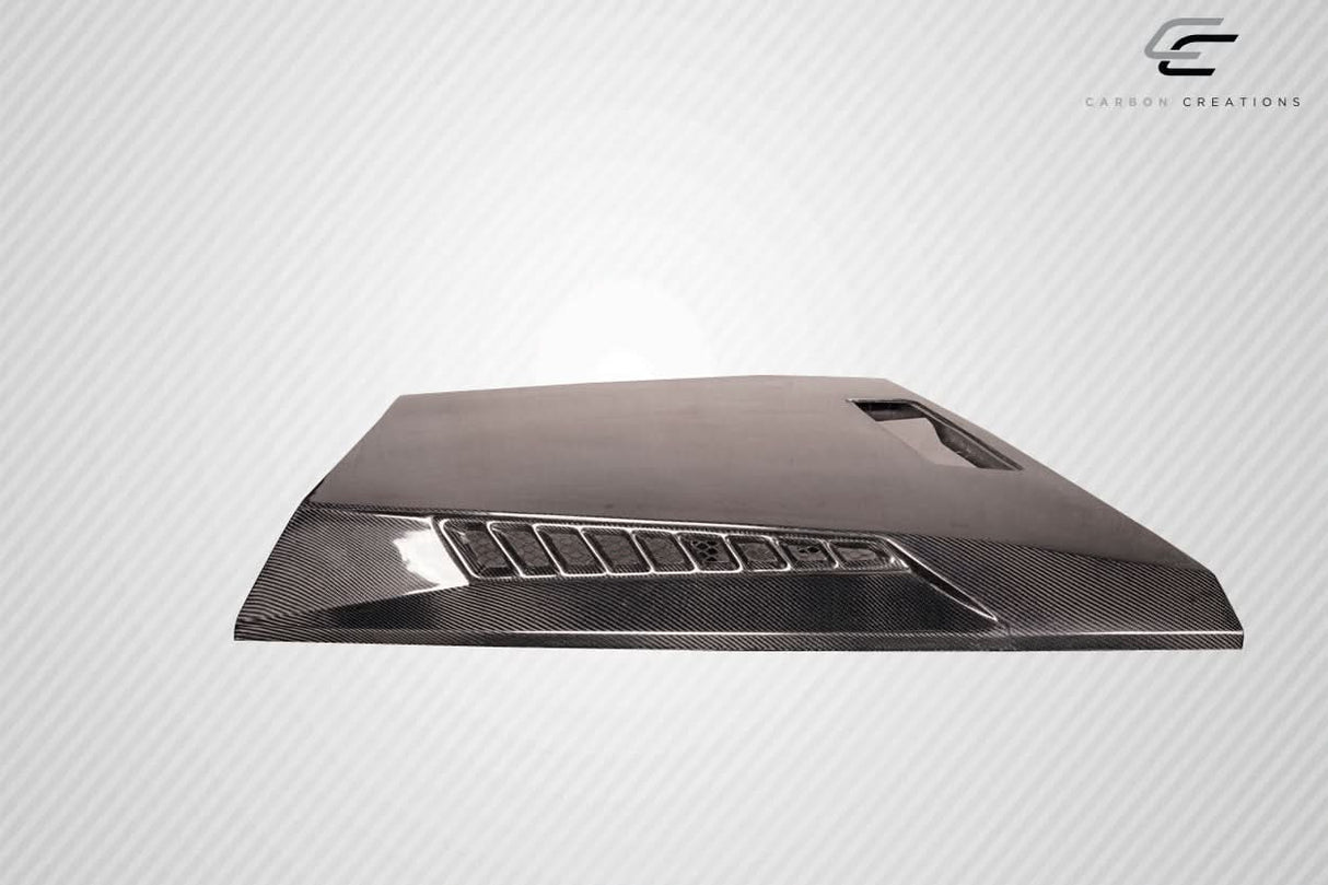 2000-2018 Mercedes G Class Behemoth Style Hood - Carbon Fiber