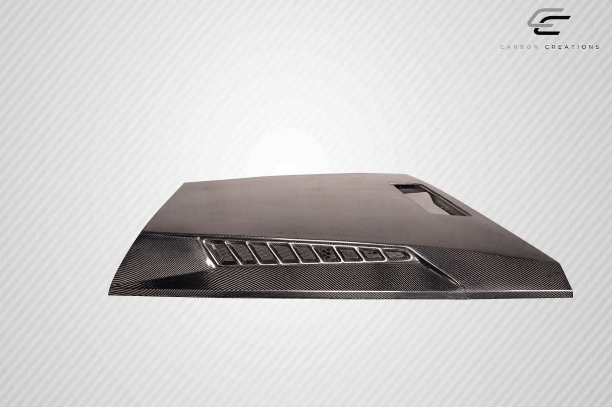 2000-2018 Mercedes G Class Behemoth Style Hood - Carbon Fiber
