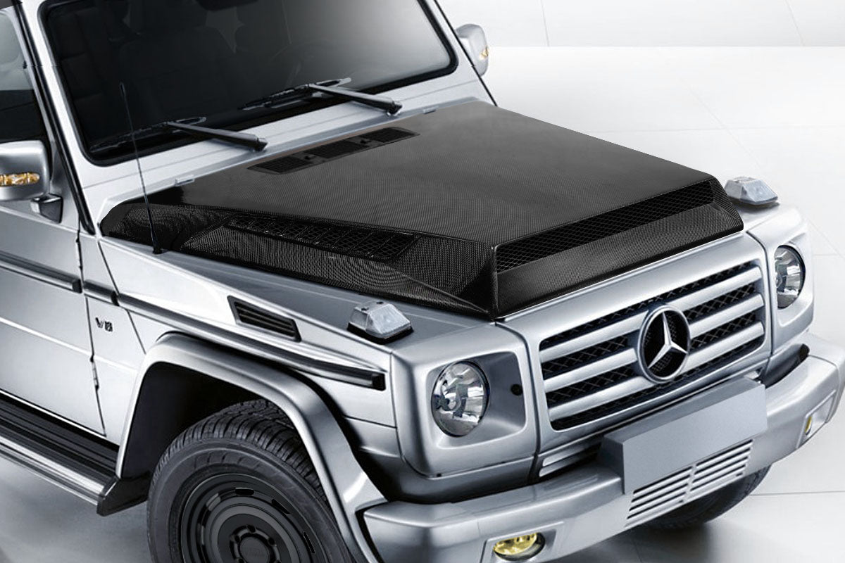 2000-2018 Mercedes G Class W463 Carbon Creations Behemoth Hood - 1 Piece