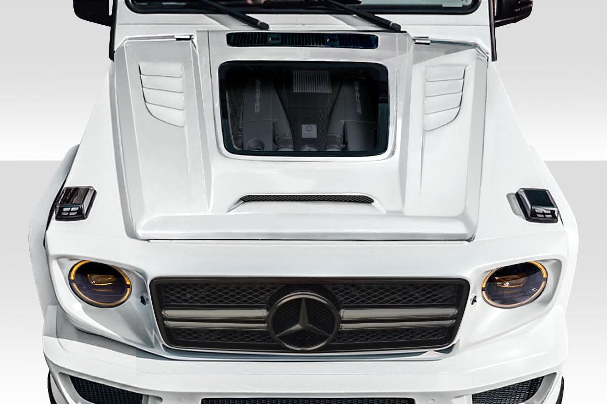 2000-2018 Mercedes G Class Window Hood - FRP
