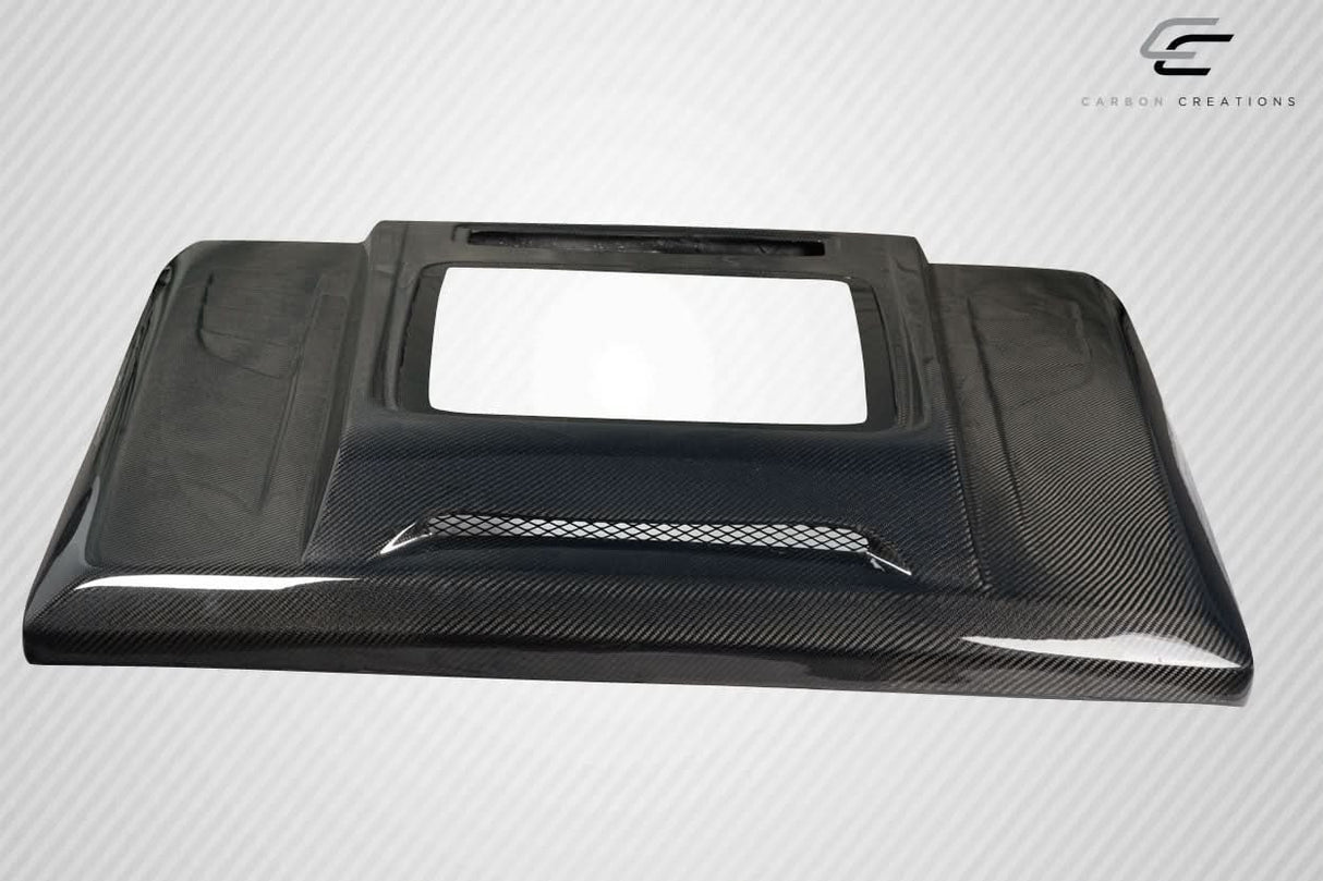 2000-2018 Mercedes G Class Window Style Hood - Carbon Fiber