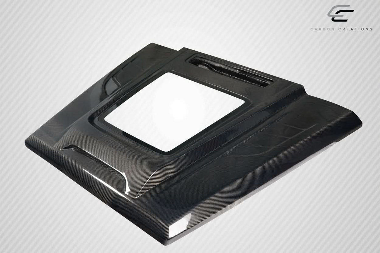 2000-2018 Mercedes G Class Window Style Hood - Carbon Fiber