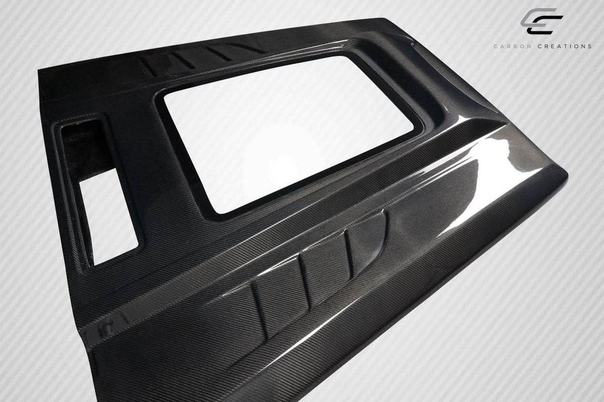 2000-2018 Mercedes G Class Window Style Hood - Carbon Fiber