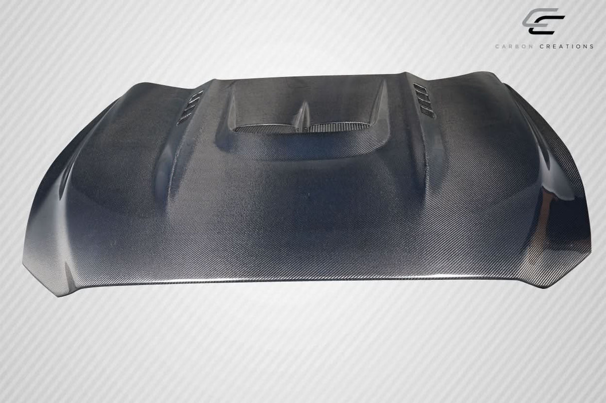 2015-2017 Ford Mustang Kryptonic Style Hood - Carbon Fiber