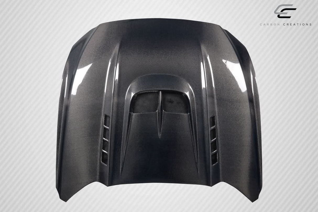 2015-2017 Ford Mustang Kryptonic Style Hood - Carbon Fiber