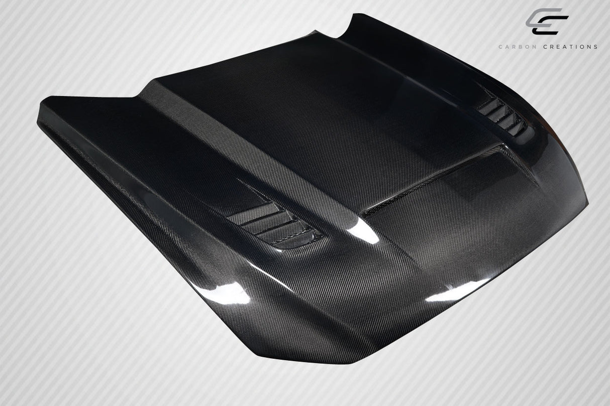 2015-2017 Ford Mustang Carbon Creations R Spec Hood - 1 Piece