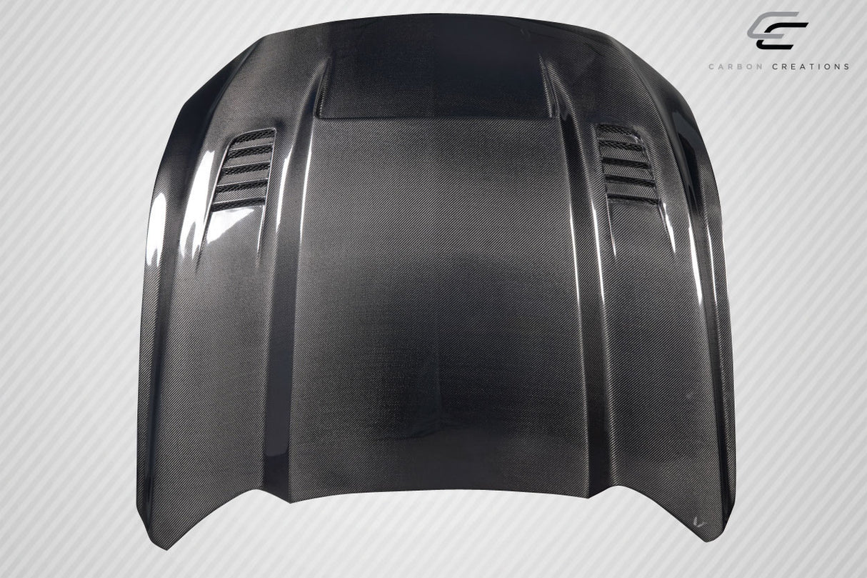 2015-2017 Ford Mustang Carbon Creations R Spec Hood - 1 Piece
