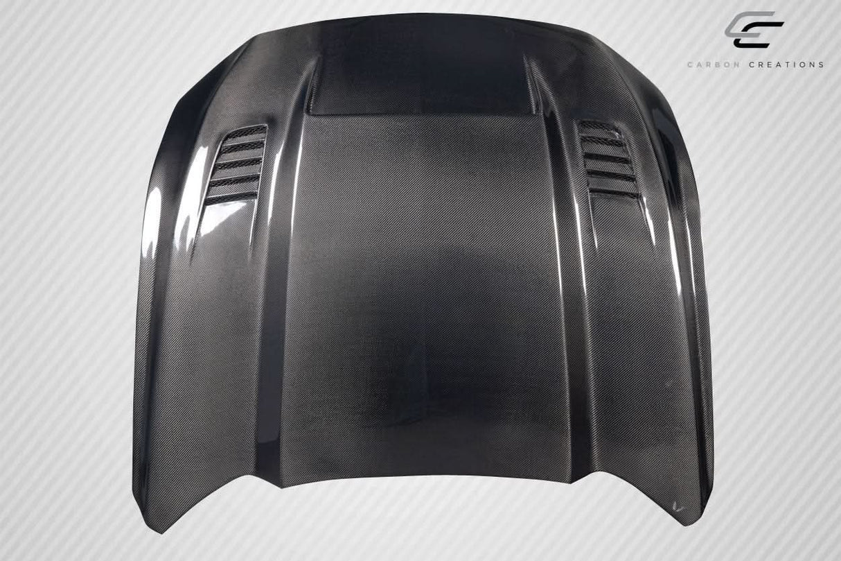 2015-2017 Ford Mustang R Spec Style Hood - Carbon Fiber