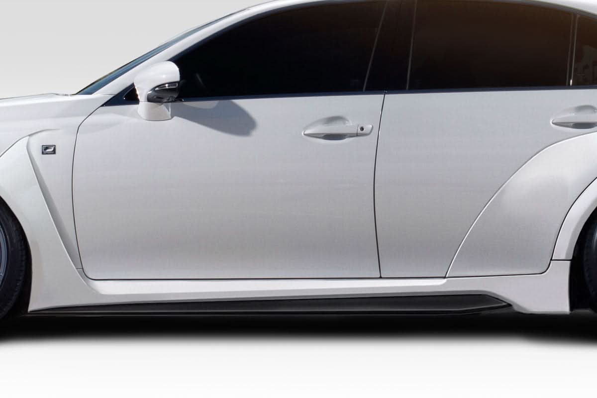 2013-2020 Lexus GS Series AM Design Style Wide Body Side Skirts - FRP