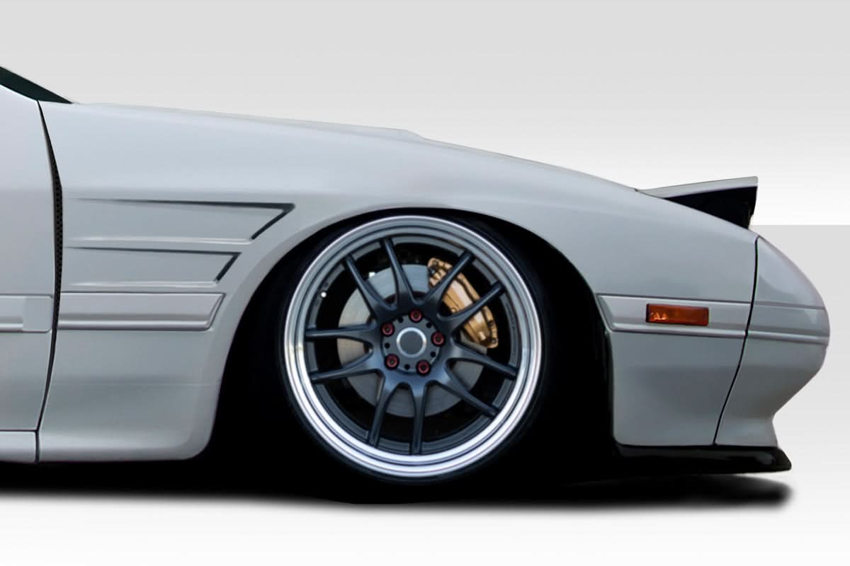 1986-1991 Mazda RX-7 D1 Sport Style 30MM Front Fenders - 2 Piece