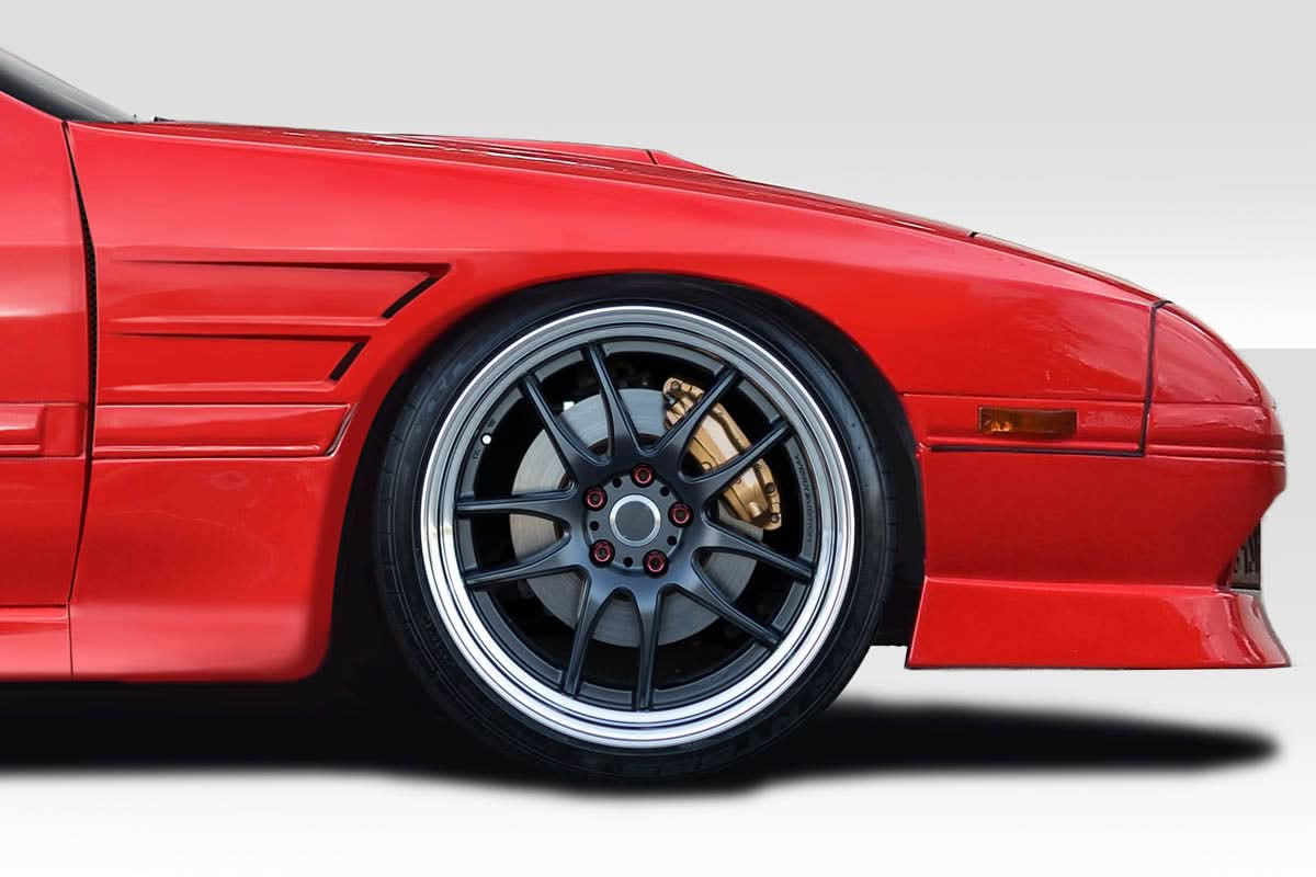 1986-1991 Mazda RX-7 D1 Sport Style 20MM Front Fenders - 2 Piece