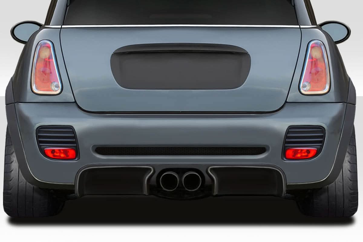2002-2006 Mini Cooper AGL Style Rear Bumper Cover - FRP