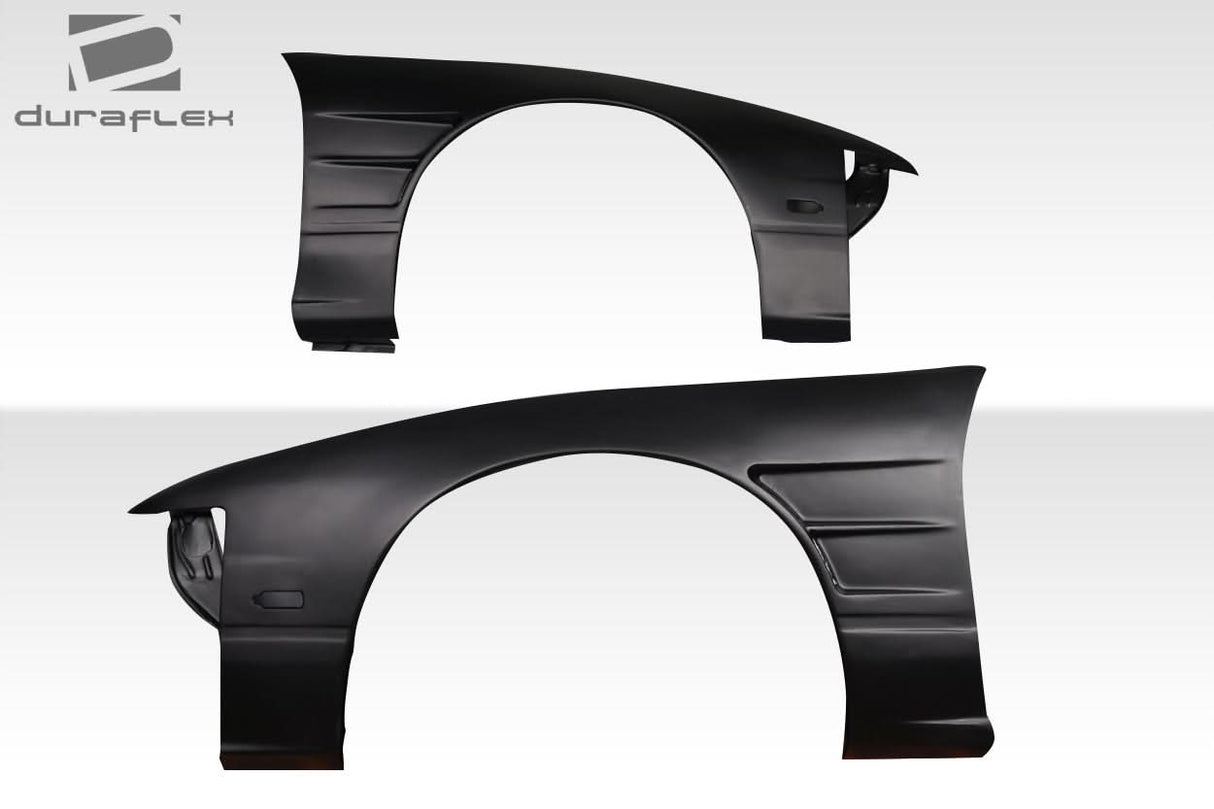 1989-1994 Nissan 240SX D1 Sport Style 25MM Front Fenders - FRP