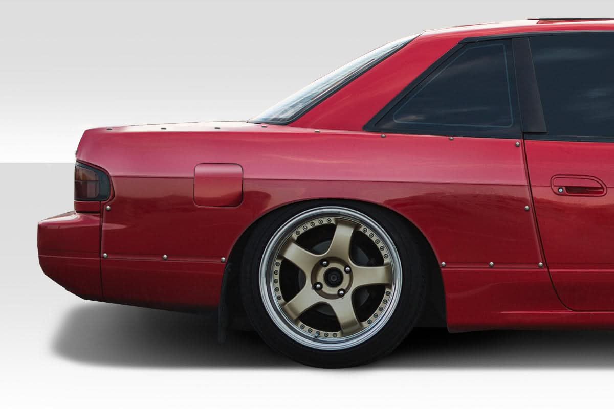1989-1994 Nissan 240SX O Type Style Rear Fender Flares - FRP