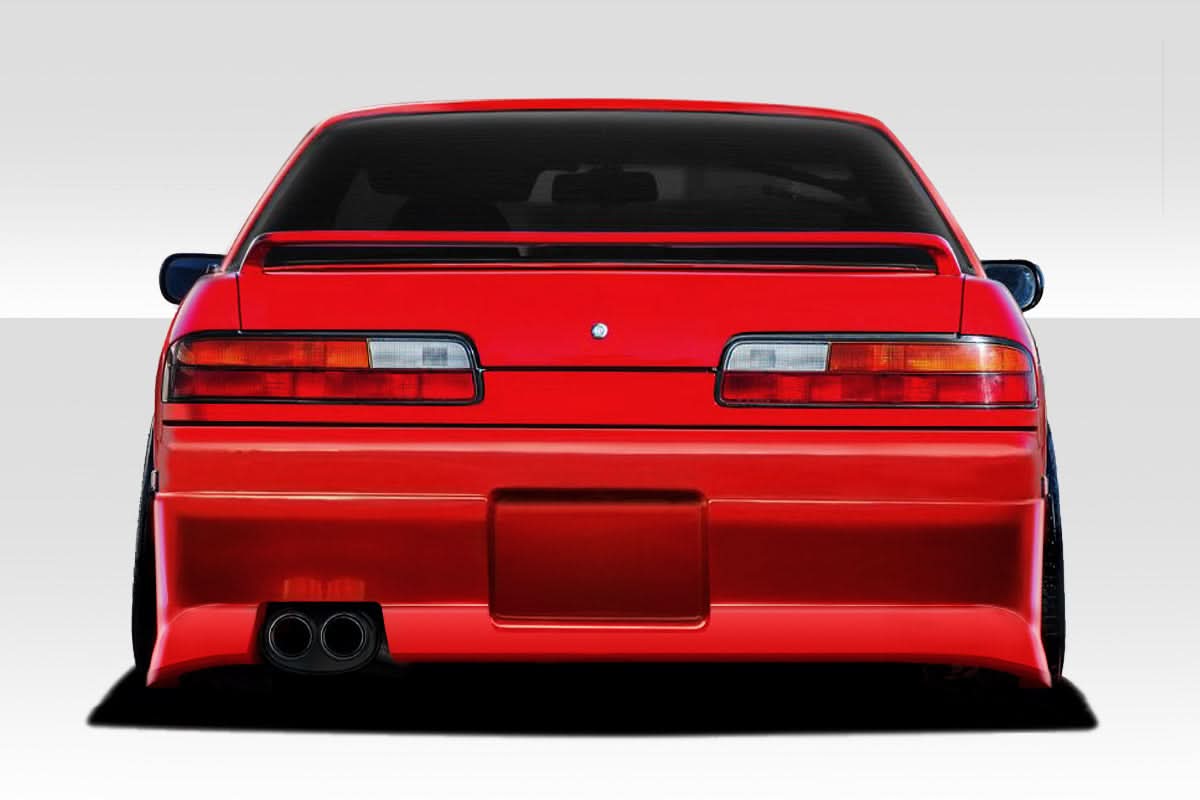 1989-1994 Nissan 240SX M1 Sport Style Rear Bumper Cover - FRP