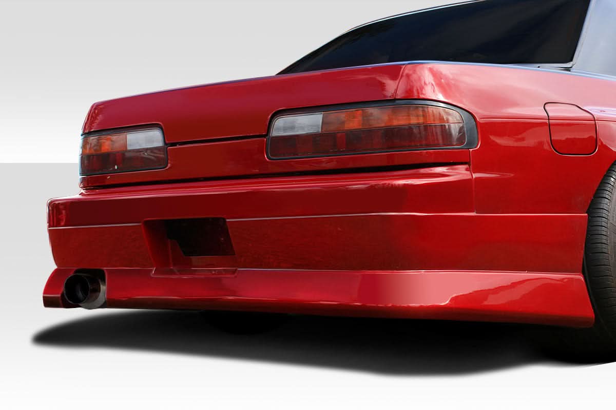 1989-1994 Nissan 240SX M1 Sport Style Rear Bumper Cover - FRP