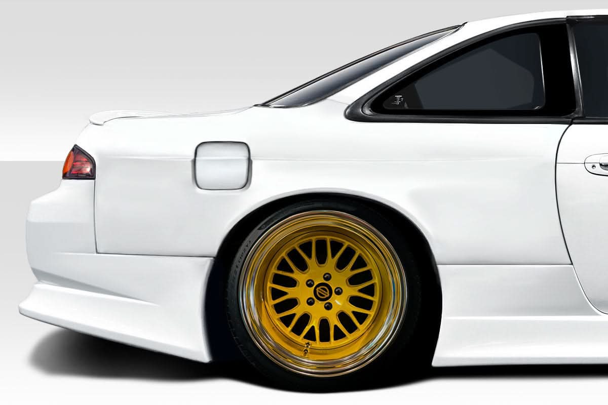 1995-1998 Nissan 240SX S14 O Type Style 50MM Rear Fender Flares - FRP