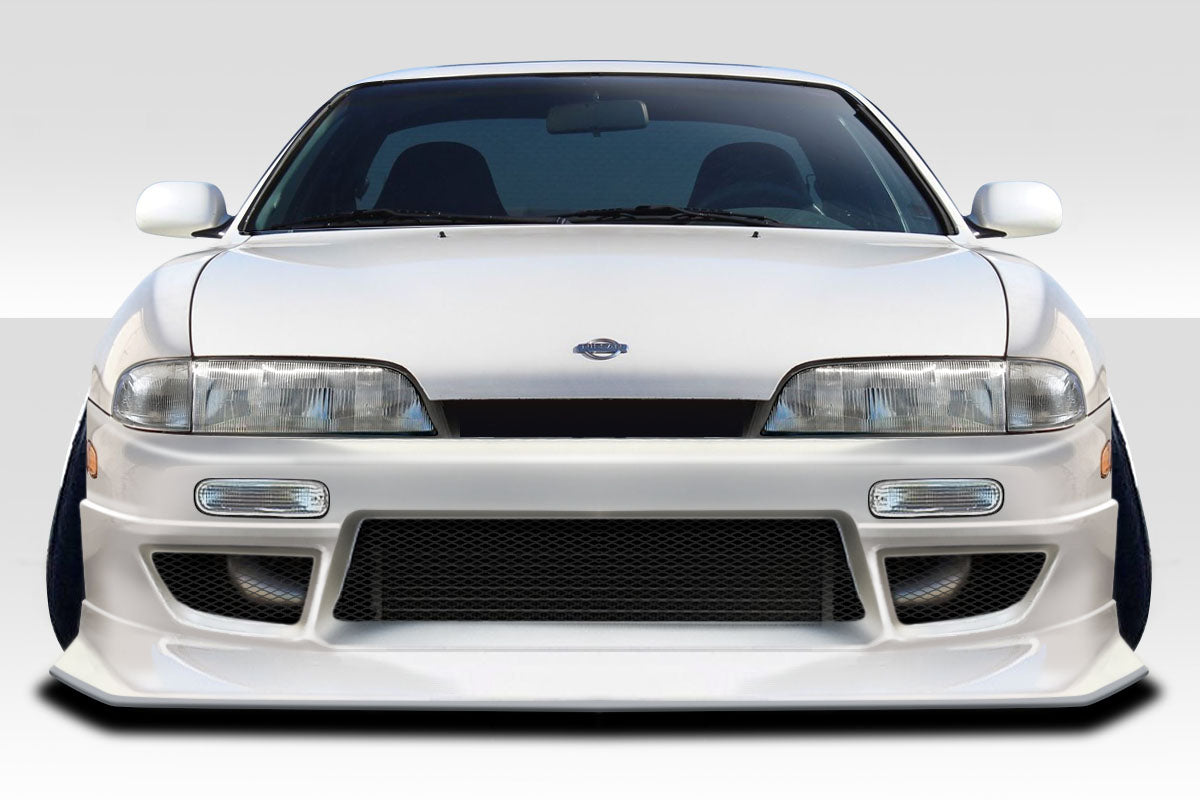 1995-1996 Nissan 240SX S14 D1 Sport V3 Style Front Bumper - FRP
