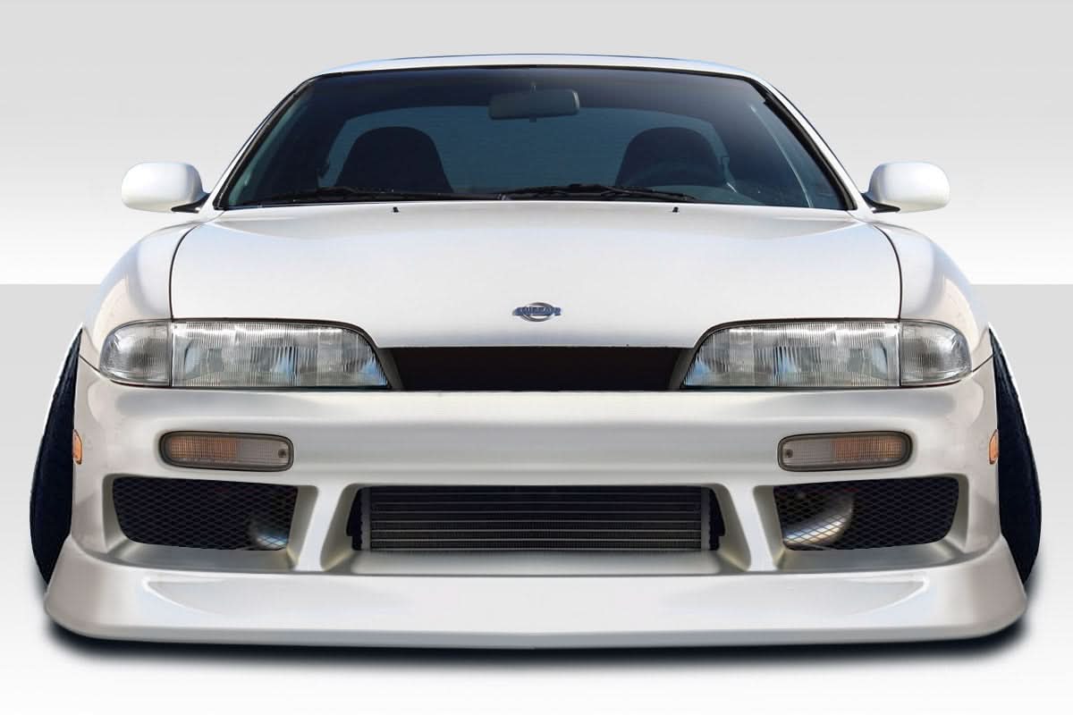 1995-1996 Nissan 240SX B Sport V3 Style Front Bumper Cover - FRP