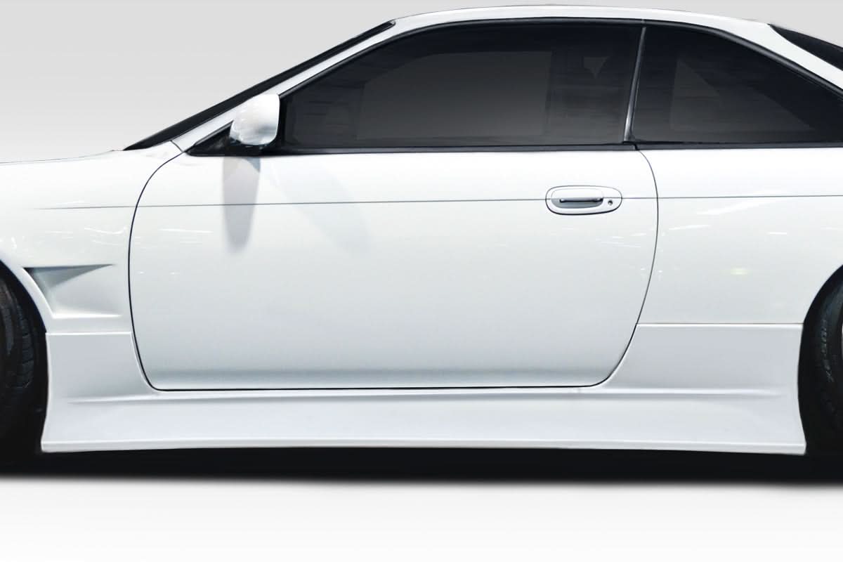 1995-1998 Nissan 240SX S14 B Sport V3 Style Side Skirt Panels - FRP