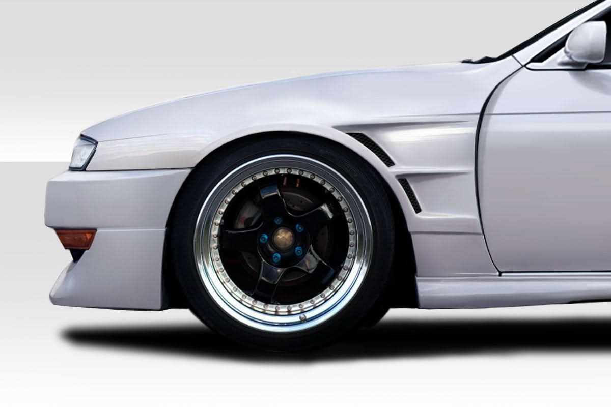 1997-1998 Nissan 240SX S14 D1 Sport Style 40MM Front Fenders - FRP