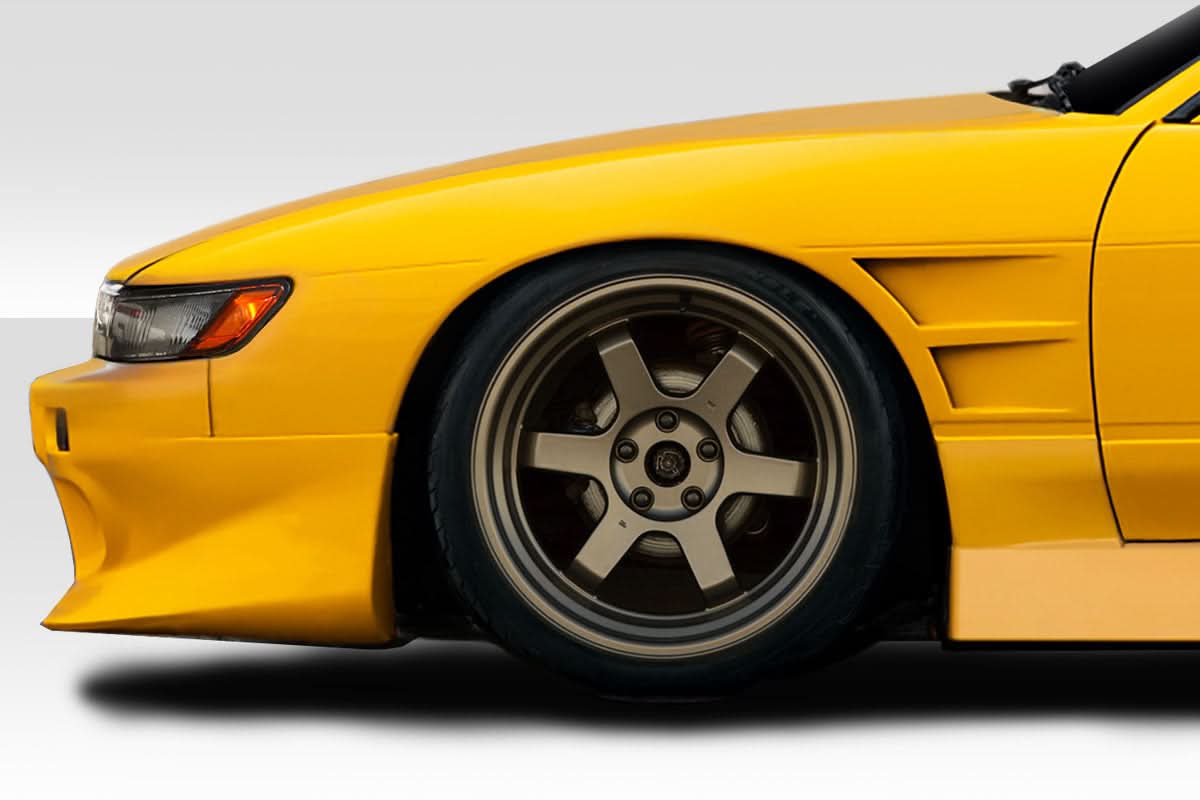 1989-1994 Nissan Silvia S13 D1 Sport Style Front Fenders - FRP