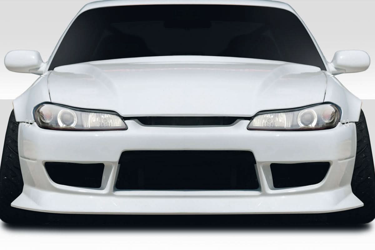 1999-2002 Nissan Silvia S15 D1 Sport V3 Style Front Bumper - FRP