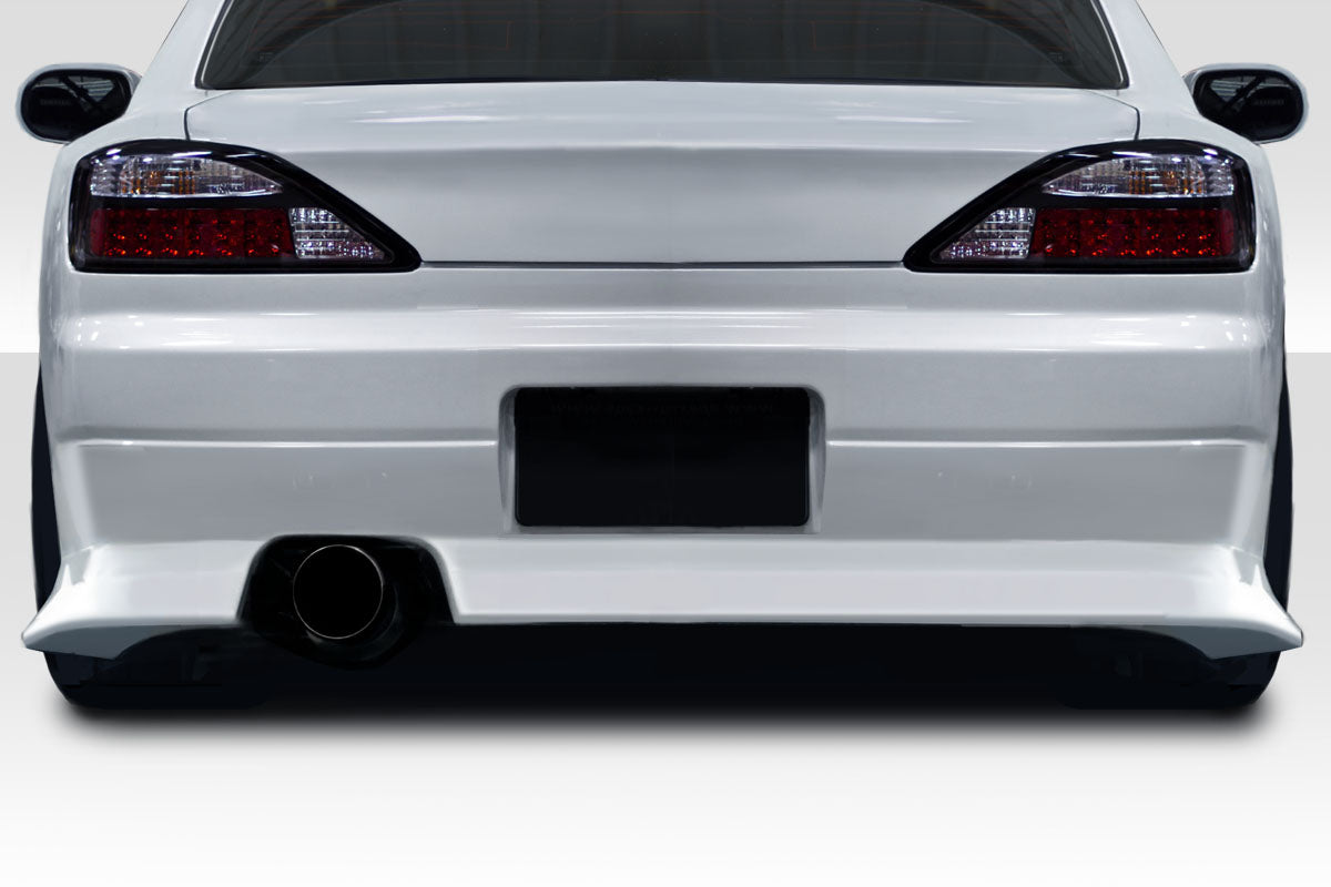 1999-2002 Nissan Silvia S15 D1 Sport V3 Style Rear Bumper Cover - FRP